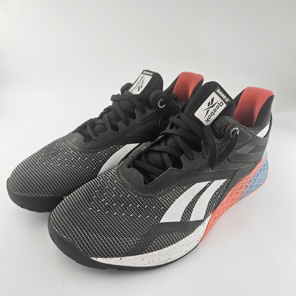 Reebok Nano X Cross Training Sneakers Mens Size 12 Black Gym Shoes